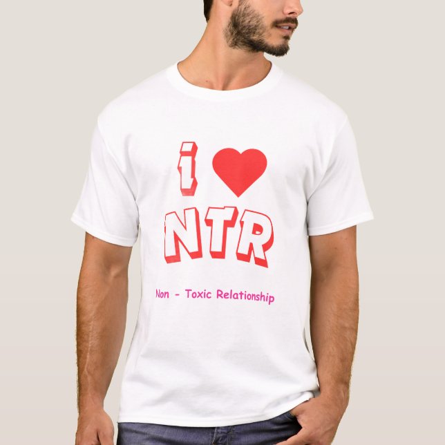 Jag älskar NTR T Shirt (Framsida)