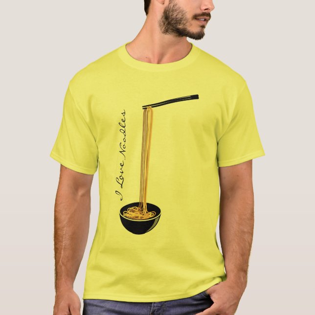 Jag älskar nudlar tee (Framsida)