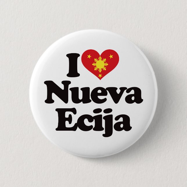 Jag älskar Nueva Ecija Knapp (Framsida)