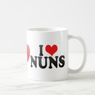Jag älskar NUNNOR Kaffemugg