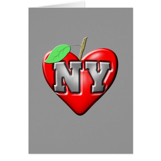 Jag älskar NY Hälsningskort (Framsidan)