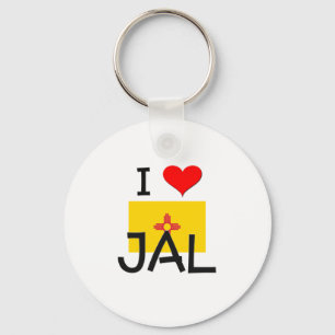 Jag älskar ny Jal - mexico Nyckelring