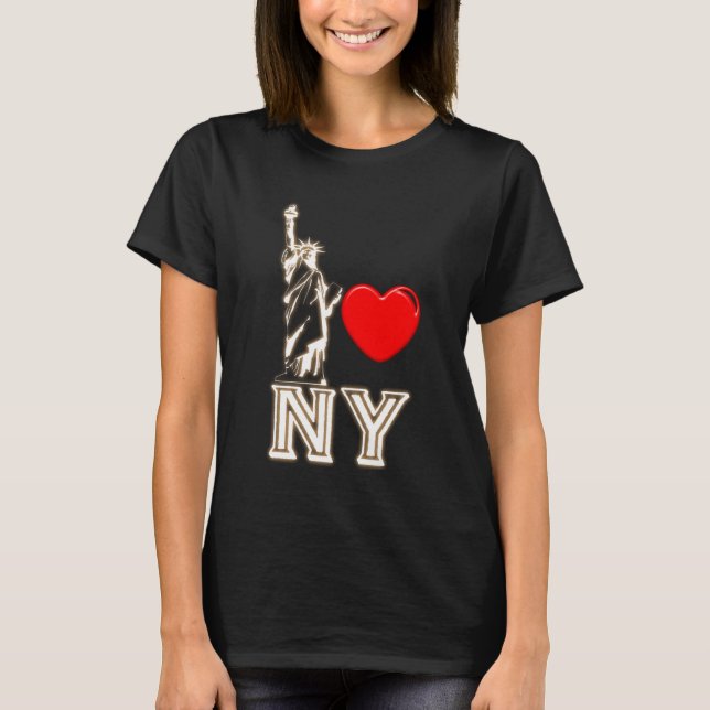 Jag älskar NY T-shirt (Framsida)