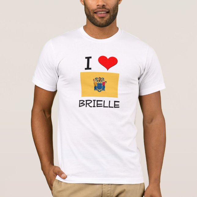 Jag älskar nya Brielle - jerseyen T-shirt (Framsida)