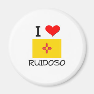 Jag älskar nya Ruidoso - mexico Magnet