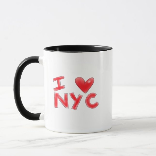 Jag älskar NYC Classic Mugg (Vänster)