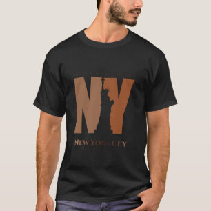 Jag älskar NYC, cool New York City Illustration Gr T Shirt