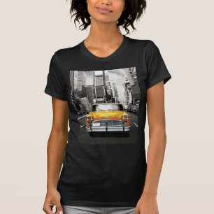 Jag älskar NYC - den New York taxin Tee Shirt