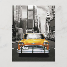 Jag älskar NYC - den New York taxin Vykort