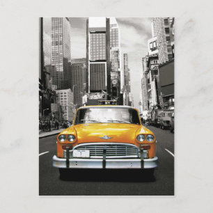 Jag älskar NYC - den New York taxin Vykort