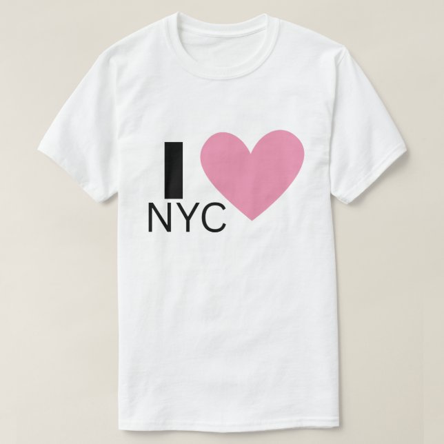 Jag älskar NYC T Shirt (Design framsida)