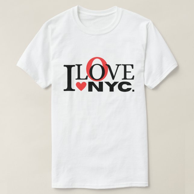 Jag älskar NYC T Shirt (Design framsida)