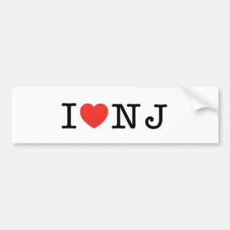 JAG ÄLSKAR nytt - jerseyen Bildekal