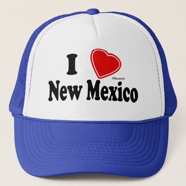 Jag älskar nytt - mexico truckerkeps (Framsida)