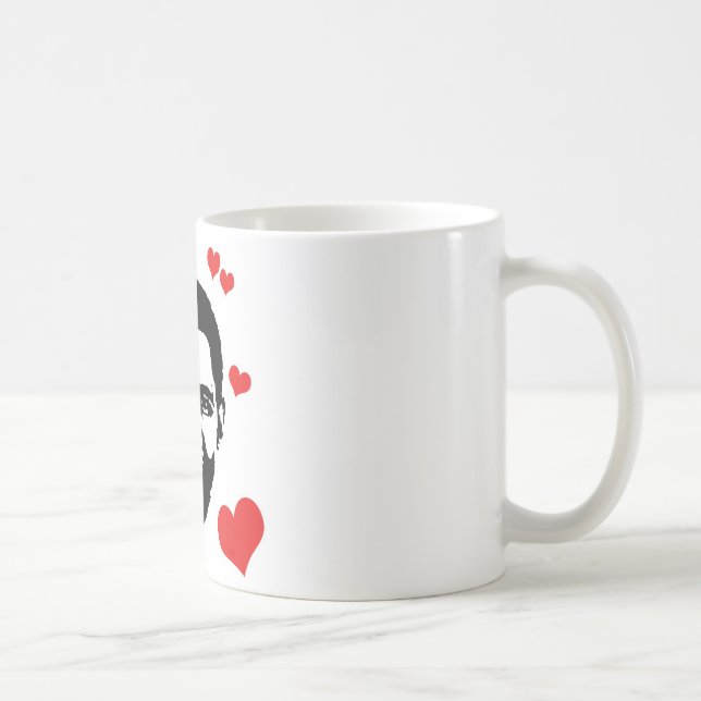 Jag älskar Obama Kaffemugg (Höger)