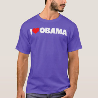 Jag älskar Obama T Shirt