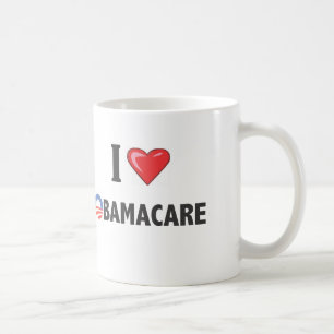 JAG ÄLSKAR OBAMACARE KAFFEMUGG