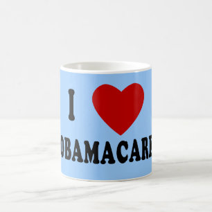 JAG ÄLSKAR OBAMACARE-T-tröja, Hoodies, muggar
