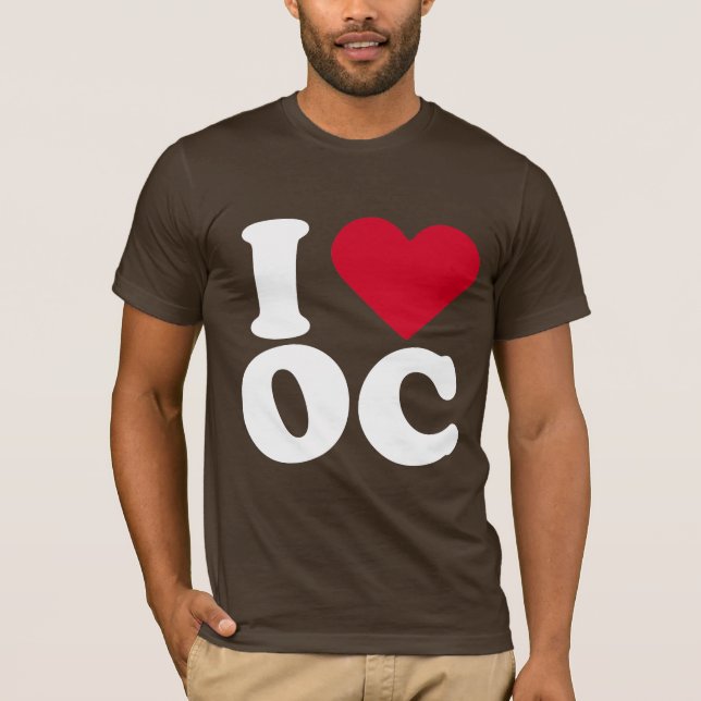 JAG ÄLSKAR OC T-SHIRT (Framsida)