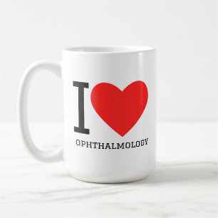 Jag älskar oftalmologi kaffemugg