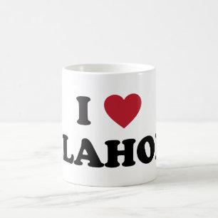 Jag älskar Oklahoma Kaffemugg