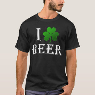 Jag älskar öl, dag för klöverShamrockSt. Patri Tröja