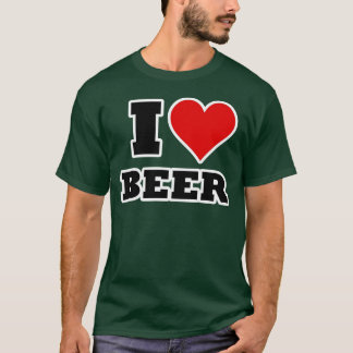 Jag älskar öl t shirt
