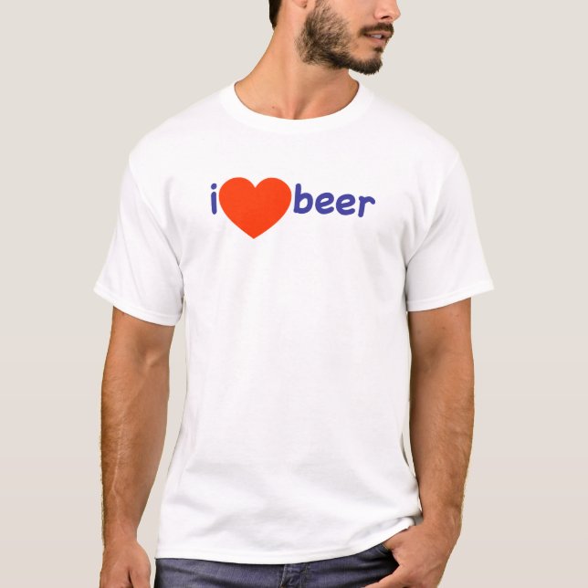 Jag älskar öl! tee (Framsida)
