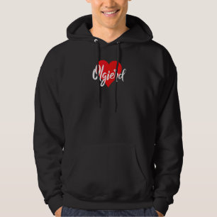 Jag älskar Olgierd Förnamn Kärlek Hjärta Hoodie