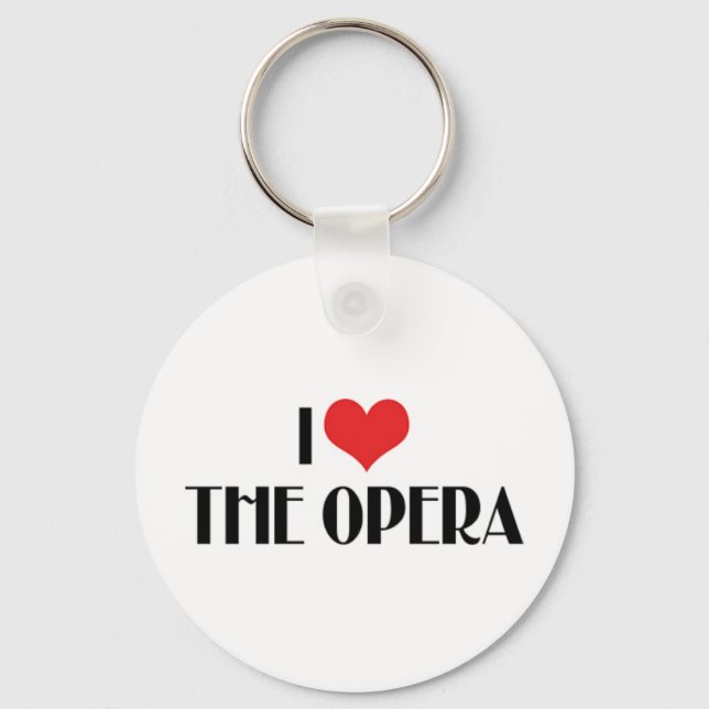 Jag älskar opera nyckelring (Framsida)
