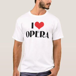 Jag älskar opera tee