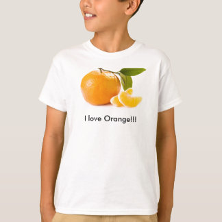 Jag älskar orangen!!! t-shirt
