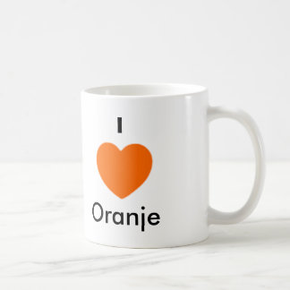 Jag älskar Oranje Kaffemugg