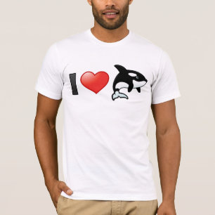 Jag älskar Orcas T Shirt