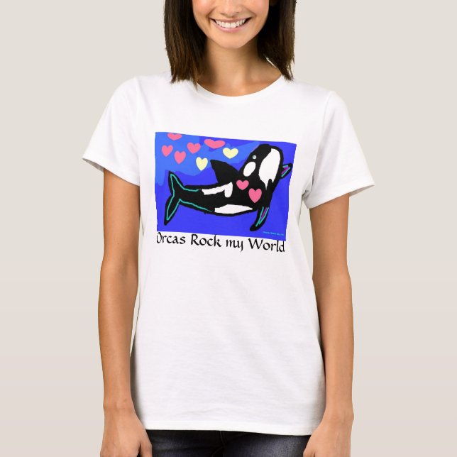 Jag älskar Orcaval T Shirt (Framsida)