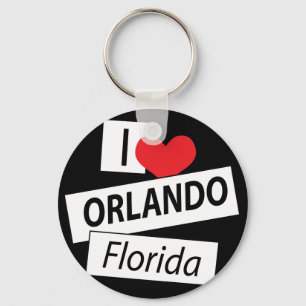 Jag älskar Orlando Florida Nyckelring