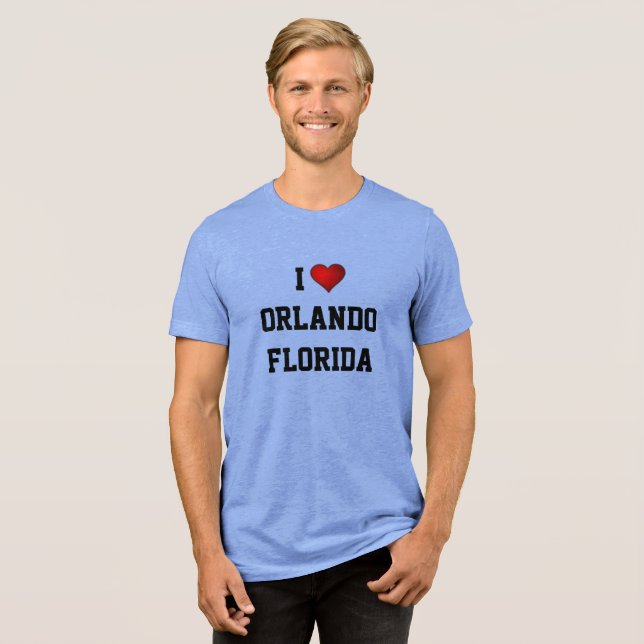 JAG ÄLSKAR ORLANDO, FLORIDA T SHIRT (Framsida Full)