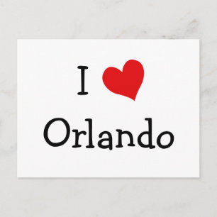 Jag älskar Orlando Vykort