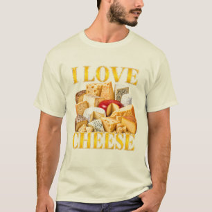 Jag älskar ost t shirt