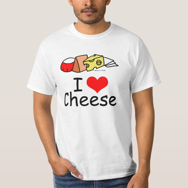 Jag älskar ost tee (Framsida)