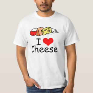 Jag älskar ost tee shirt