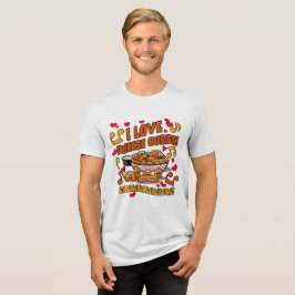 Jag älskar ostbollar! t shirt