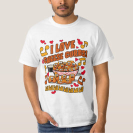 Jag älskar ostbollar! t shirt