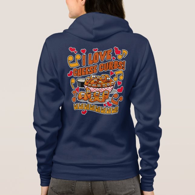 Jag älskar ostflarn! t shirt (Baksida)