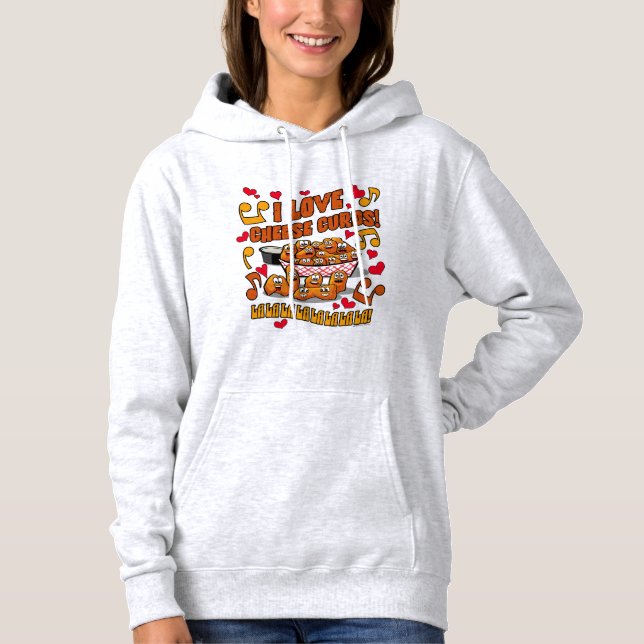 Jag älskar ostflarn! t shirt (Framsida)
