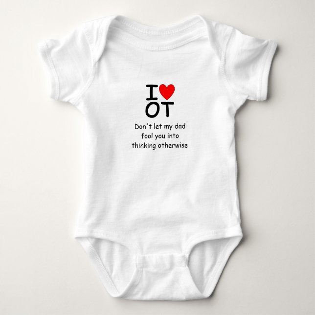 Jag älskar OT-onsie Tröja (Framsida)