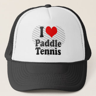 Jag älskar paddlar tennis keps