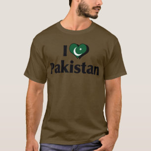 Jag älskar Pakistan Flagga Tröja