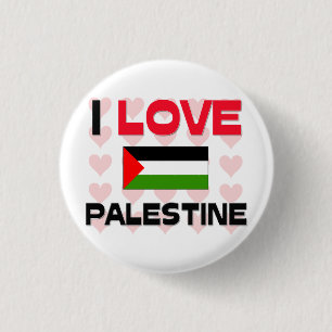 Jag älskar Palestina Knapp