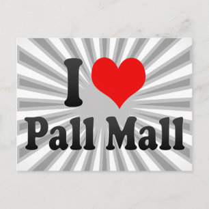 Jag älskar Pall Mall Vykort